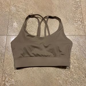 Balance Athletica taupe sports bra